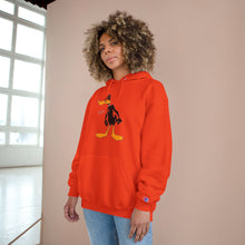 Load image into Gallery viewer, Champion Hoodie - Genius Duck Damn Skippy Design
