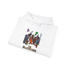 Load image into Gallery viewer, Hoodie — "Stoneage Genius" Retro Cartoon Crew Pullover