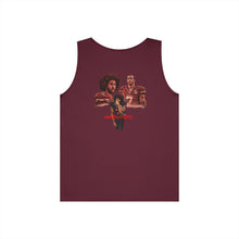 Load image into Gallery viewer, Reggae Freedom Tank Top — Rasta Colors & Afro Pride Graphic