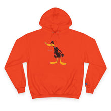Load image into Gallery viewer, Champion Hoodie - Genius Duck Damn Skippy Design