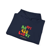 Load image into Gallery viewer, 420 Happy Enjoy Hoodie — Rasta Color Keep Life Simple Hooded Sweatshirt