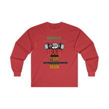 Load image into Gallery viewer, "Genius Train Your Brain" Ultra Cotton Long Sleeve Tee