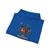 Load image into Gallery viewer, Hoodie — "Stoneage Genius" Retro Cartoon Crew Pullover