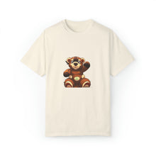 Load image into Gallery viewer, Garment-Dyed "Genius Bear" T-shirt