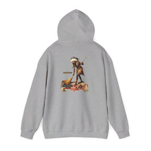 Load image into Gallery viewer, Hoodie — Patriotic Soldier Vintage Graphic Hoodie