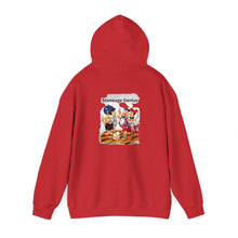 Load image into Gallery viewer, Hoodie — "Stoneage Genius" Retro Cartoon Crew Pullover