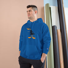 Load image into Gallery viewer, Champion Hoodie - Genius Duck Damn Skippy Design
