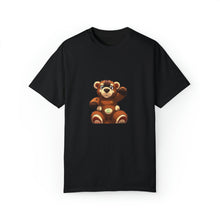 Load image into Gallery viewer, Garment-Dyed "Genius Bear" T-shirt