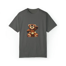 Load image into Gallery viewer, Garment-Dyed "Genius Bear" T-shirt