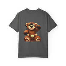 Load image into Gallery viewer, Garment-Dyed "Genius Bear" T-shirt