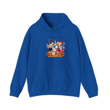 Load image into Gallery viewer, Hoodie — "Stoneage Genius" Retro Cartoon Crew Pullover