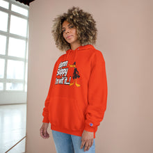 Load image into Gallery viewer, Champion Hoodie - Genius Duck Damn Skippy Design