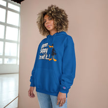 Load image into Gallery viewer, Champion Hoodie - Genius Duck Damn Skippy Design