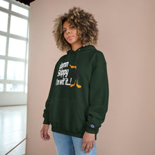 Load image into Gallery viewer, Champion Hoodie - Genius Duck Damn Skippy Design
