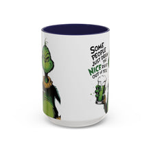 Load image into Gallery viewer, Grinch Coffee Mug – “Some People Just Drain the Nice Right Out of You” Accent Mug