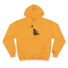 Load image into Gallery viewer, Champion Hoodie - Genius Duck Damn Skippy Design
