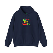 Load image into Gallery viewer, 420 Happy Enjoy Hoodie — Rasta Color Keep Life Simple Hooded Sweatshirt
