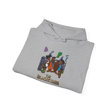 Load image into Gallery viewer, Hoodie — "Stoneage Genius" Retro Cartoon Crew Pullover
