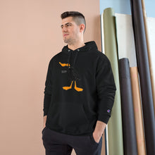Load image into Gallery viewer, Champion Hoodie - Genius Duck Damn Skippy Design
