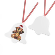 Load image into Gallery viewer, Genius Bear Metal Ornaments
