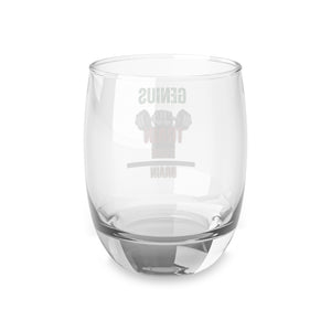 "Train Your Brain Genius" Whiskey Glass