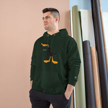 Load image into Gallery viewer, Champion Hoodie - Genius Duck Damn Skippy Design
