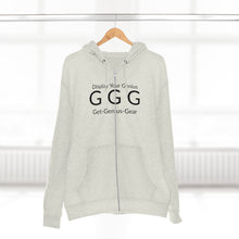 Load image into Gallery viewer, Genius Unisex Premium Full Zip Hoodie
