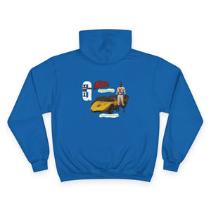 Vibrant Champion Hoodie, Casual Wear for Everyday Adventures, Perfect Gift for Birthdays, Holidays, and Cozy Nights, Unique Art Design