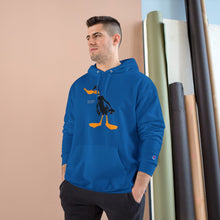Load image into Gallery viewer, Champion Hoodie - Genius Duck Damn Skippy Design
