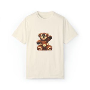 Garment-Dyed "Genius Bear" T-shirt