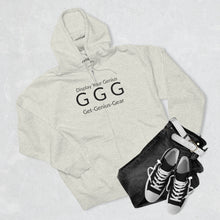 Load image into Gallery viewer, Genius Unisex Premium Full Zip Hoodie
