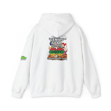 Load image into Gallery viewer, Hoodie — "Stoneage Genius" Retro Cartoon Crew Pullover
