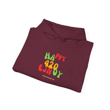 Load image into Gallery viewer, 420 Happy Enjoy Hoodie — Rasta Color Keep Life Simple Hooded Sweatshirt
