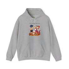 Load image into Gallery viewer, Hoodie — "Stoneage Genius" Retro Cartoon Crew Pullover
