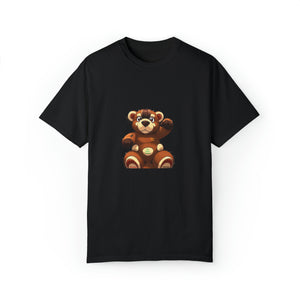 Garment-Dyed "Genius Bear" T-shirt