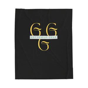 Get Genius Gear Velveteen Plush Blanket