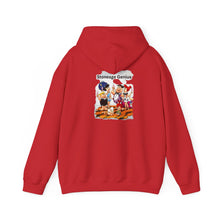 Load image into Gallery viewer, Hoodie — "Stoneage Genius" Retro Cartoon Crew Pullover
