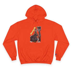 Champion Hoodie - Genius Retro Basketball