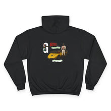 Load image into Gallery viewer, Vibrant Champion Hoodie, Casual Wear for Everyday Adventures, Perfect Gift for Birthdays, Holidays, and Cozy Nights, Unique Art Design
