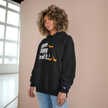 Load image into Gallery viewer, Champion Hoodie - Genius Duck Damn Skippy Design
