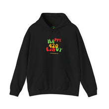 Load image into Gallery viewer, 420 Happy Enjoy Hoodie — Rasta Color Keep Life Simple Hooded Sweatshirt
