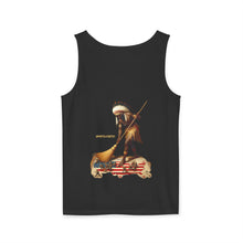Load image into Gallery viewer, Graphic Tank Top — Vintage Michael Jackson Dance &amp; Native Americana Illustration
