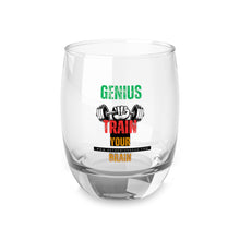 Load image into Gallery viewer, &quot;Train Your Brain Genius&quot; Whiskey Glass
