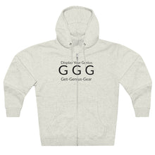 Load image into Gallery viewer, Genius Unisex Premium Full Zip Hoodie
