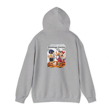 Load image into Gallery viewer, Hoodie — "Stoneage Genius" Retro Cartoon Crew Pullover
