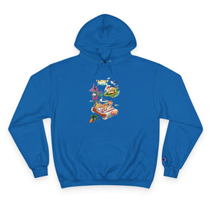 Vibrant Adventure Champion Hoodie - Comfortable & Stylish for Casual Wear