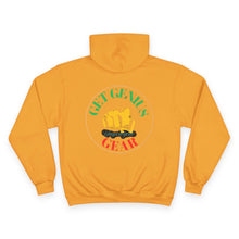 Load image into Gallery viewer, Champion Hoodie - Genius Duck Damn Skippy Design
