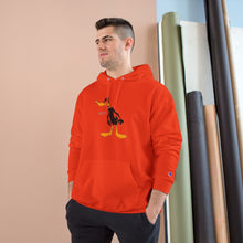 Load image into Gallery viewer, Champion Hoodie - Genius Duck Damn Skippy Design
