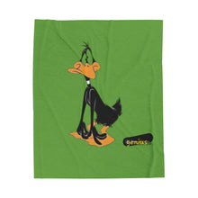 Load image into Gallery viewer, Genius Duck Velveteen Plush Blanket

