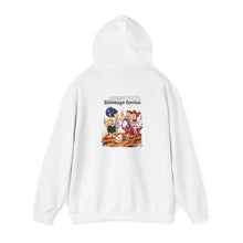 Load image into Gallery viewer, Hoodie — "Stoneage Genius" Retro Cartoon Crew Pullover
